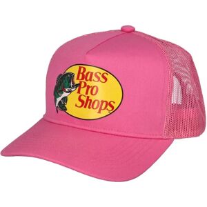 Quick Shop Bass Pro Shop Trucker Hat Mesh Cap til mænd - Justerbar Snapback lukning - Perfekt til jagt og fiskeri (FMY) Hot Pink Hot Pink One Size