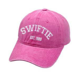 Taylor Swift 1989 Baseball Caps Swiftie Trucker Hip Hop Trucker Hat Fans Gave Rose red