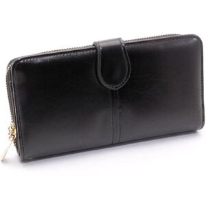 Multimarket Steam Wallet Classic Zipper Large - Flere farver Black