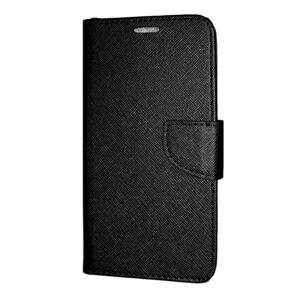 GL iPhone 12/12 Pro Wallet Taske Fancy Taske + Håndrem Sort Black
