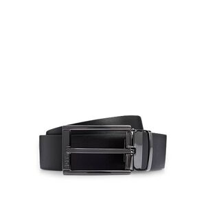 Boss Reversible belt in Italian leather