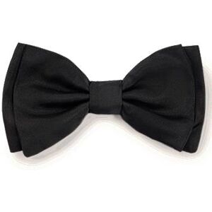 Boss Italian-made bow tie in silk jacquard