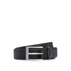 Boss Nappa-leather belt with branded buckle