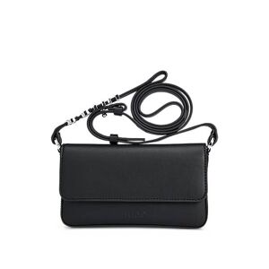 HUGO Faux-leather phone holder with logo-trimmed strap