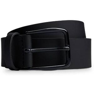 Boss Italian-leather belt with tonal buckle