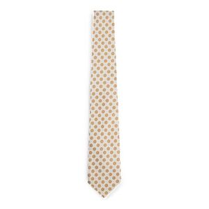 Boss Silk-jacquard tie with dot motif