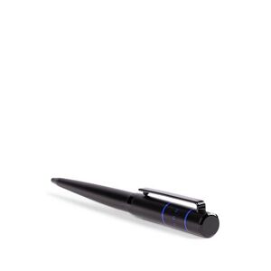 Boss Black ballpoint pen with blue lines and logo