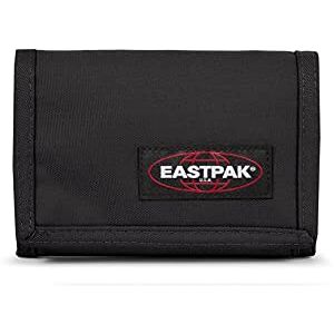 EASTPAK Crew Single Wallet, Black (Black), 9.5 cm x 13.5 cm