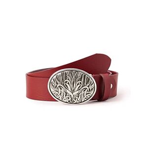 MGM Legno Women's Belt, Red (Red 950-3)