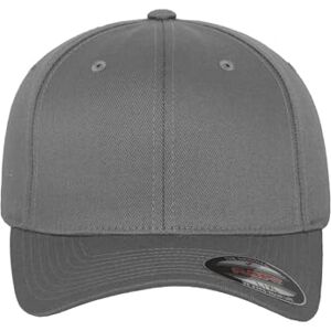 Flexfit Unisex Wooly Combed Baseball Cap, gray