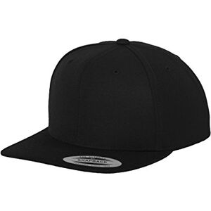 Flexfit Classic Snapback Cap, Unisex Cap for Men and Women in Various Colours, Sizes: one size and kids, black