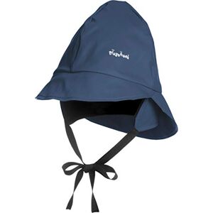 Playshoes Boy's Kids Waterproof Rain with Fleece lining Hat, Blue (Navy), X-Large (Manufacturer Size:53cm)