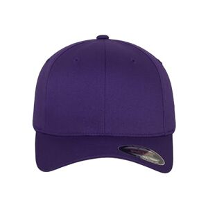 Flexfit Unisex Wooly Combed Baseball Cap, purple