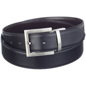 MGM Men's Belt Black Schwarz (Schwarz mit Braun) 40 IN