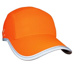 Headsweats Unisex Race Hat Hi Vis Reflekterende Løbehue Sportkappe, Neon Orange, Einheitsgröße EU