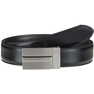 MGM Men's Belt, Multicoloured (Schwarz Mit Braun 1), 115 cm