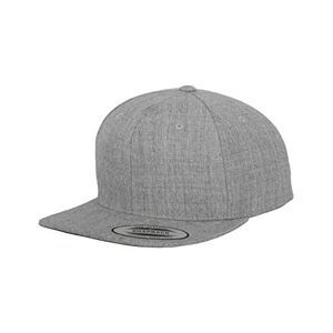 Flexfit Classic Snapback Cap, Unisex Cap for Men and Women in Various Colours, Sizes: one size and kids, grey