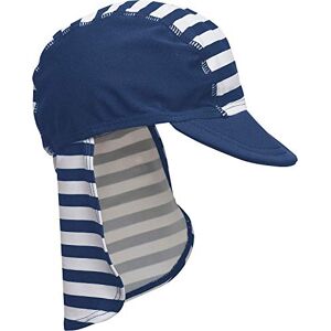 Playshoes Boy's Maritime UV Sun Hat Navy/White Stripes, 18-24 Months