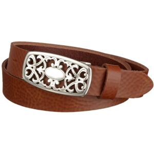 MGM Women's Belt Brown Braun (Cognac) L