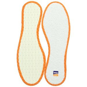 Woly Sport Double Fresh 6115041, Einlegesohlen, Mehrfarbig (weiß/orange 000), Größe 41