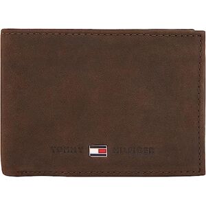 Tommy Hilfiger Men's JOHNSON MINI CC FLAP AND COIN POCKET Wallets Brown Size: Dimensions (W x H x D): 11 x 8 x 2 cm