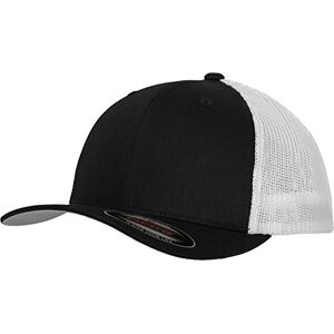 Flexfit Mesh Trucker Cap 2-Tone Unisex Baseball Cap for Men and Women, multicolour, S/M