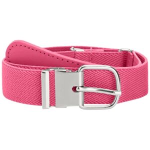 Playshoes Kids Elastic with Genuine Leather Girl's Belt Pink 55 cm