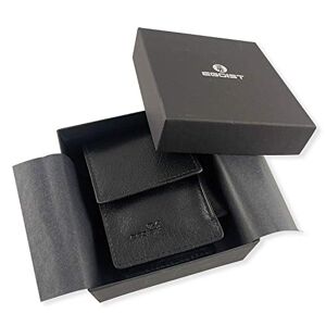 EGOIST Cigarette Case/Box + Light Holder, Smoking Accessories Black
