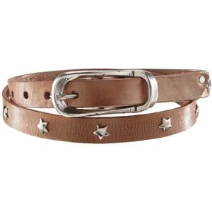 Blank and Studs by Dean Vincent Women's Belt Brown XL