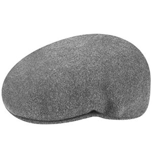Kangol Men's Wool 504 Flat Cap (Wool 504) charcoal, size: m