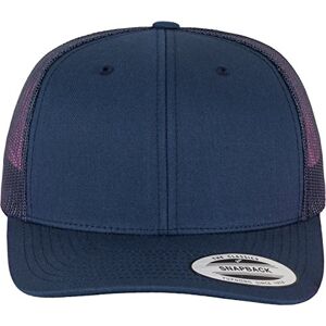 Flexfit Unisex Retro Trucker Baseballkappe, Navy, Einheitsgröße EU