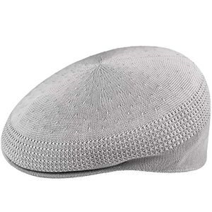 Kangol Headwear Men's Tropic Ventair 504 Flat Cap, Grey (Grey), Small (Manufacturer Size:S)