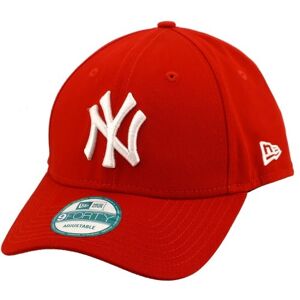 New Era 9 Forty Adjustable Strapback Cap New York Yankees, red