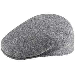 Kangol Men's Wool 504 Flat Cap (Wool 504) Grey (flannel), size: l