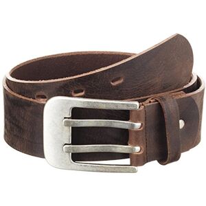 MGM Men's Belt Brown Braun (braun geflammt 2) 85 cm