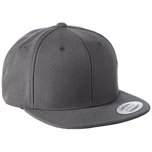 Flexfit Classic Snapback Cap, Unisex Cap for Men and Women in Various Colours, Sizes: one size and kids dark grey