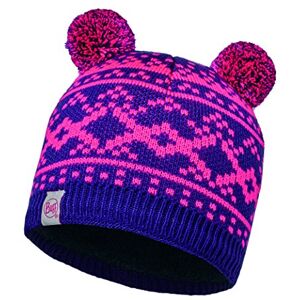 Buff Unisex Kinder Børns strikket og polarhat  Novy Plum M tze, Novy Plum, Einheitsgröße EU