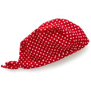 Playshoes Girl's UV Sun Protection Polka Dot Swim Headscarf Cap, Red (Original), Large (Manufacturer Size:55cm)