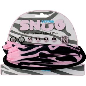 Oxford Snug Pink Zebra Halsrør - Mand - Pink / Sort