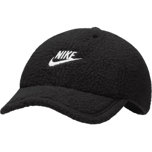 Nike Club Cap-kasket uden struktur med buet skygge - sort sort L/XL