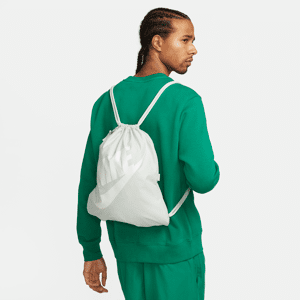 Nike Heritage-taske med snoretræk (13 L) - grå grå ONE SIZE