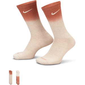 Stødabsorberende Nike Everyday Plus-crewstrømper (2 par) - multifarvet multifarvet 46-50