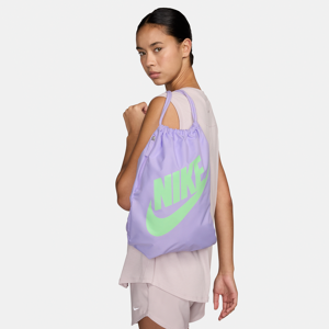 Nike Heritage-taske med snoretræk (13 L) - lilla lilla ONE SIZE