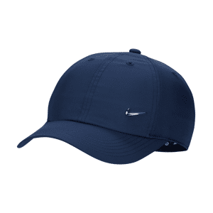 Nike Dri-FIT Club-Swoosh-kasket i metal til børn - blå blå Onesize