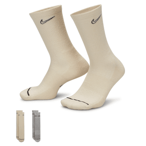 Stødabsorberende Nike Everyday Plus-crewstrømper (2 par) - multifarvet multifarvet 38-42