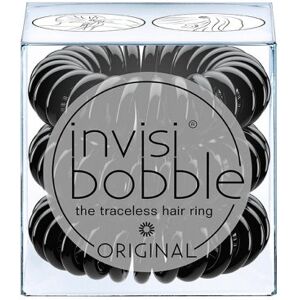 Invisi Bobble True Black Traceless Hair Rings