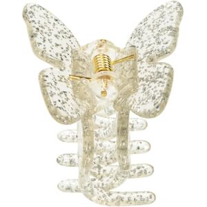 Pico Small Butterfly Claw Silver Glitter