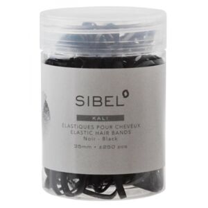 Sibel Kali Elastic Hair Bands 35mm - Black   250 stk.