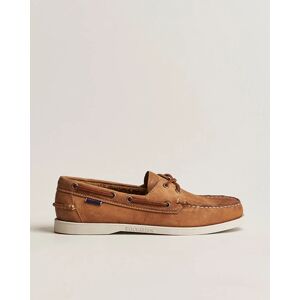 Sebago Dockside Nubuck Boat Shoe Brown men EU45 Brun