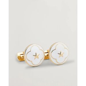 Skultuna Cuff Links Polar Star White men One size Hvid